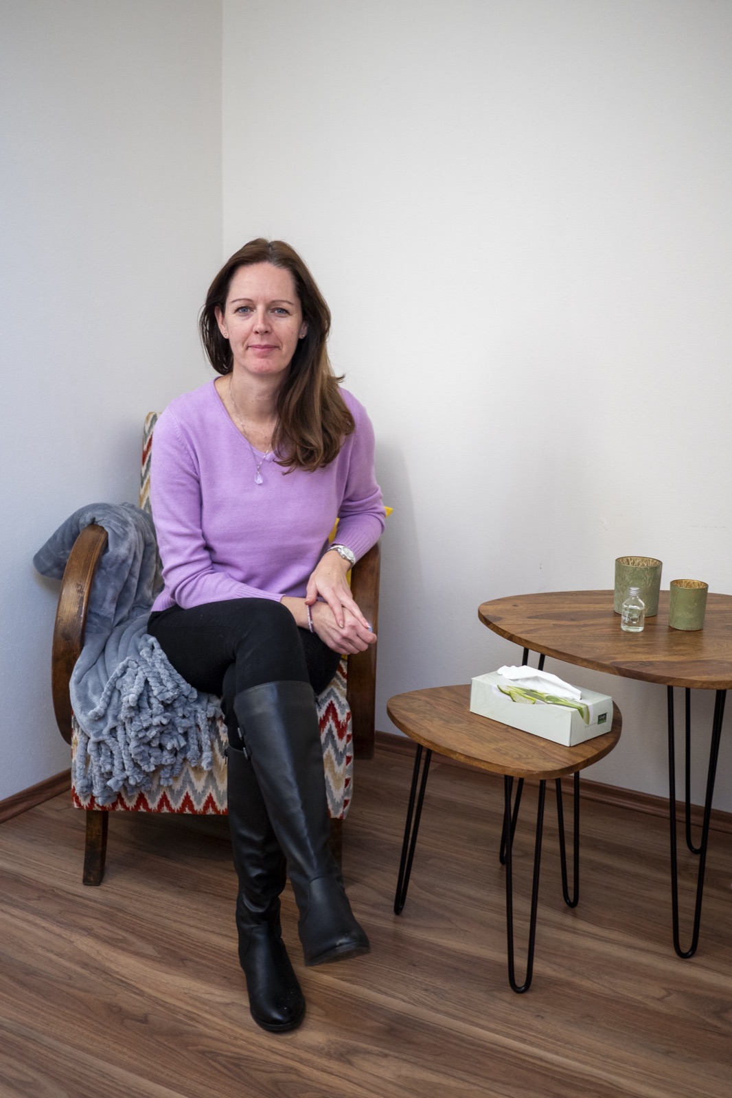Jana Kosecová v svojom konzultačnom priestore